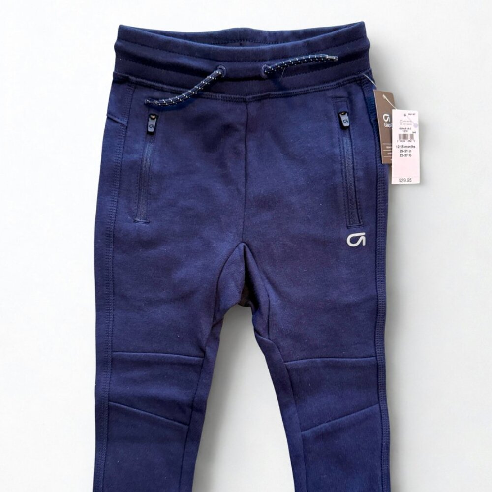 NWT! Baby & Toddler GapFit Tech Pull-On Joggers Navy Size 12-18 Months